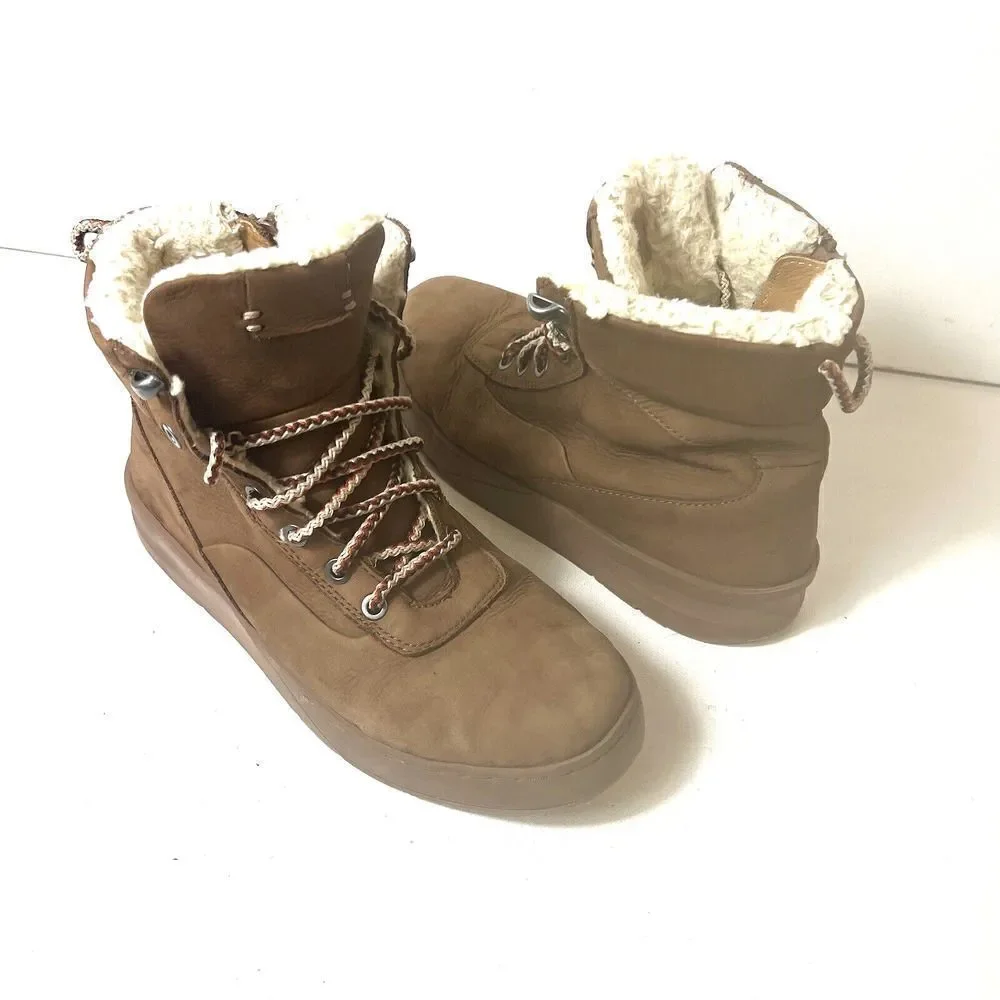 Zara brown leather